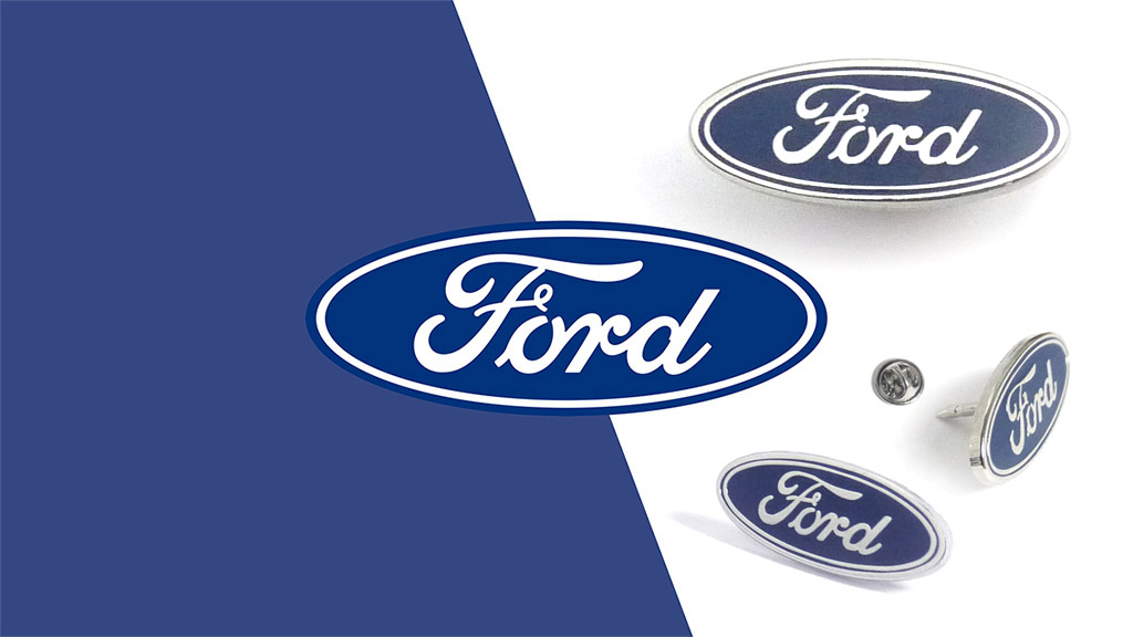 Ford custom enamel pins